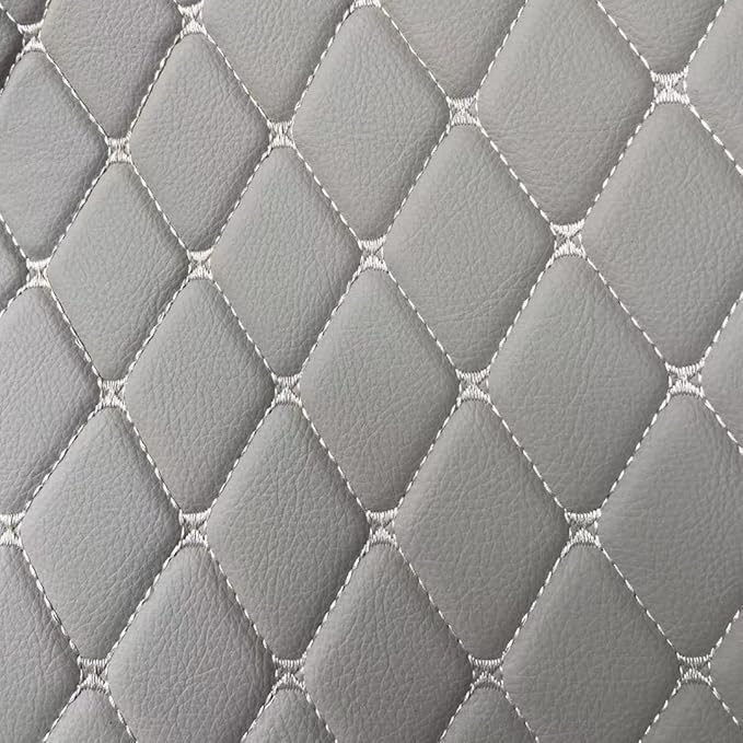 Custom Making Car Floor Mats Compatible with Audi BMW Mercedes-Benz Toyota Lexus Honda Infiniti Nissan Hyundai Kia All Models 2005-2026 (Light Gray)