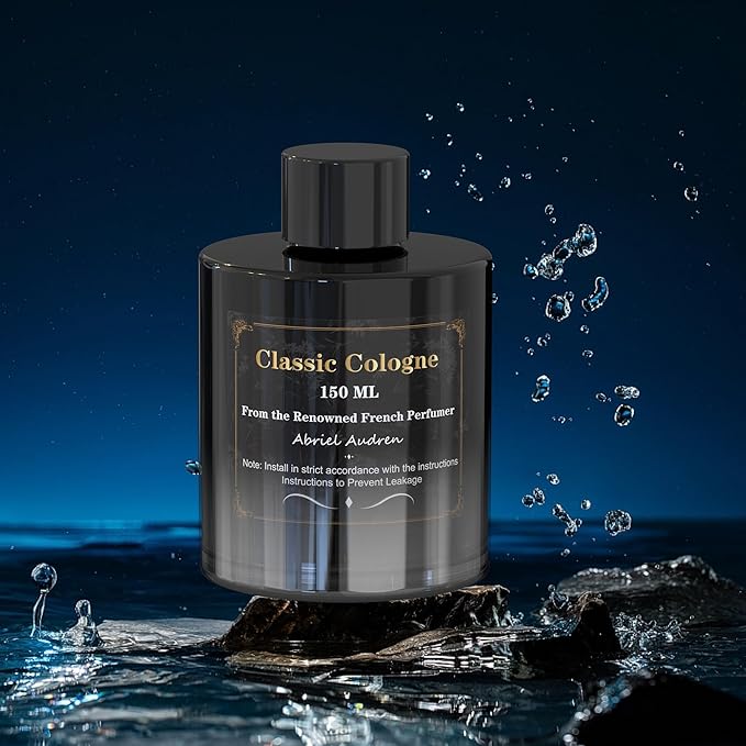Car Air Freshener Refill — French-Inspired Fragrance for a Healthier Driving Experience(Cologne)