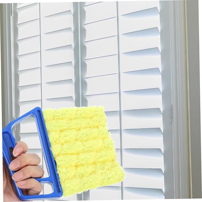 Ipetboom 20pcs Blinds Cleaner Lightweight Portable Duster for Cars Vents Shutters Washable Brush Gentle Bristles for Safe Cleaning for Home Vehicle Use