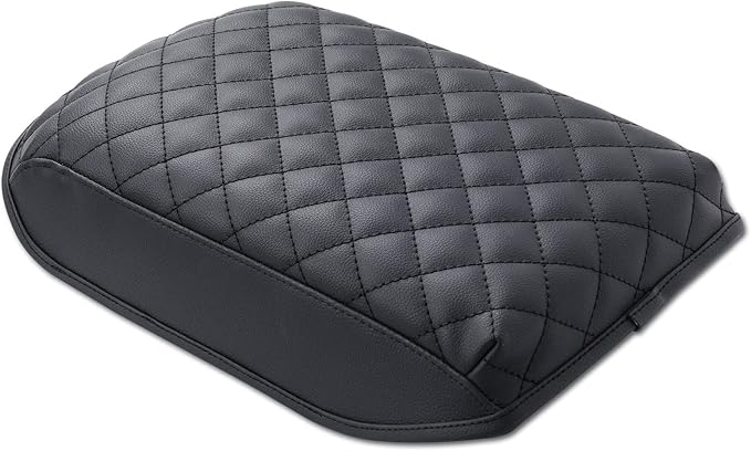 KMMOTORS Center Console Cover Compatible with Toyota 4Runner (2010-2024), Armrest Cushion Pad, Vegan Leather Console Lid Protector, 4Runner Interior Accessories