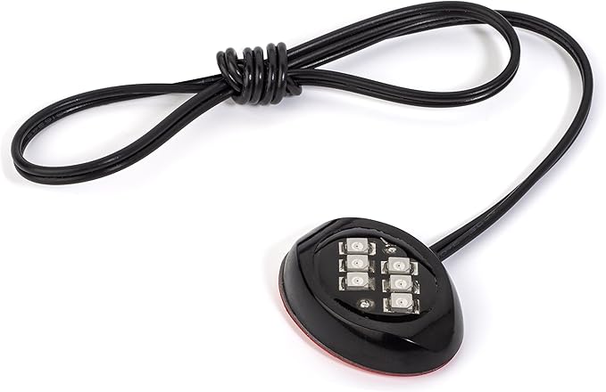 Oznium LED Modules (Round Black, Green LED)