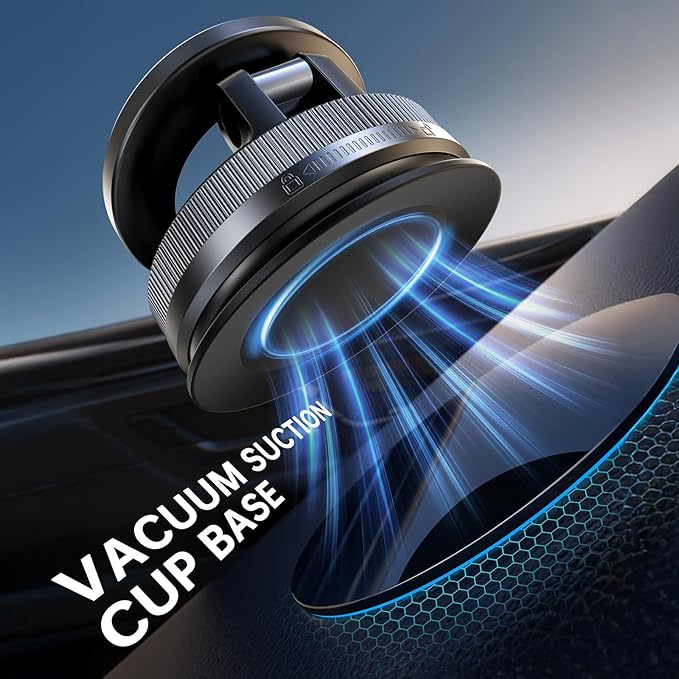 for Magsafe Car Mount carmount 2.0 Magnetic Phone Mount【True Military-Grade Durability】 Vacuum Magnetic Phone Holder for Car Tripod Cell Phone Car Mount Gifts for Mothers Day for iPhone 17 16 Samsung