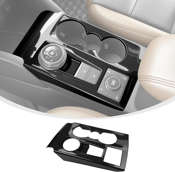 Gear Shift Panel Trim Compatible with 2021-2025 Ford Bronco Sport Shifter Panel Cover Center Console Protector for Bronco Sport Interior Accessories(Gear Shift Panel Cover)