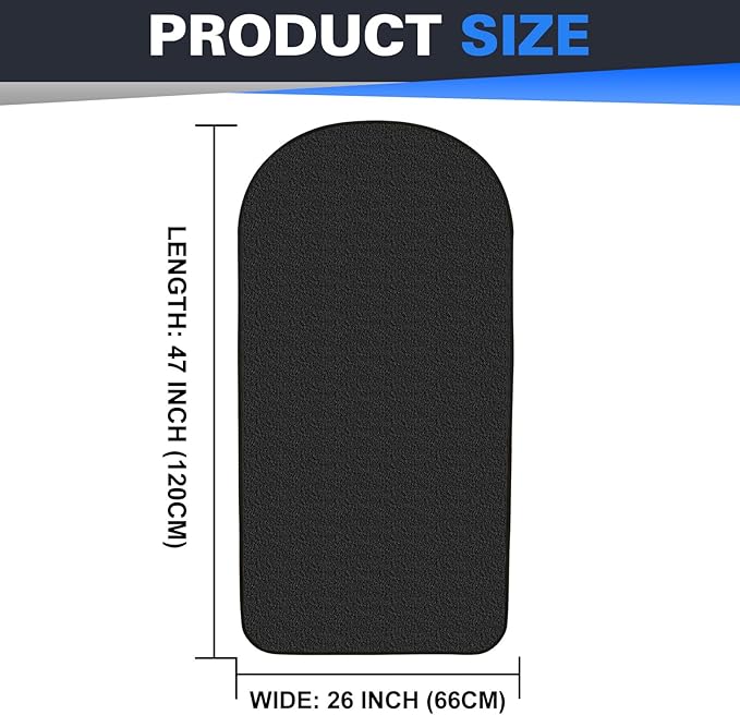 ZIMABLUE 2PC Waterproof Towel Car Seat Covers - 1kg Heavy Duty 3-Layer Microfiber Sweat Protector for Bucket Seats - Non-Slip Machine Washable Universal Fit for Gym, Yoga, Beach, Pets & Outdoors-Black