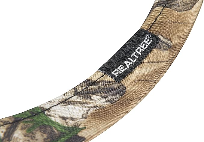 Browning Steering Wheel Covers for Car, Truck, and SUV, Durable Steering Wheel Cover Protection, Excursion (Realtree Edge)