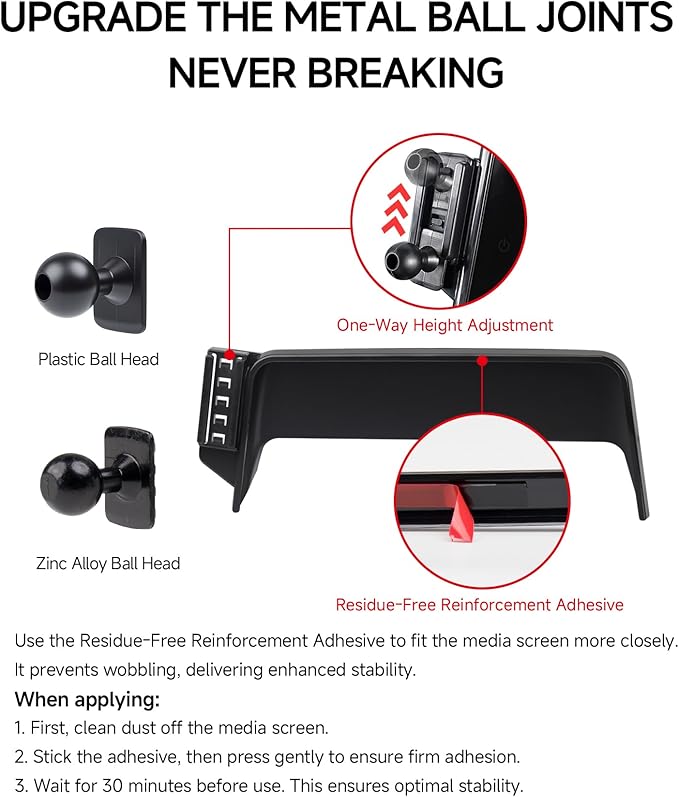 Qi2.2 Max 25W Fast Wireless Car Charger Phone Holder for 2021-2026 Nissan Rogue/2020-2025 Sentra/2019-2025 Altima 8-Inch Screen, Magnetic Phone Mount Compatible with MagSafe
