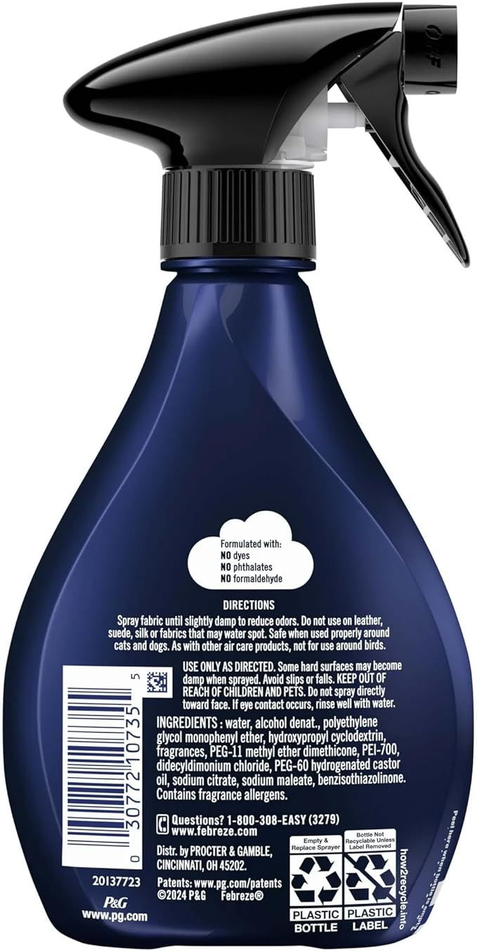 Febreze Fabric Refresher Spray, 12.5 oz, Odor Eliminator