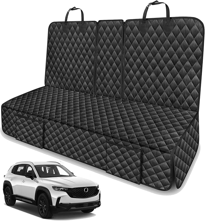 Dog Car Seat Cover for Back Seat Compatible with Mazda CX50 CX-50 CX5 CX-5 CX30 CX-30 Accessories, Waterproof Non-Slip Pet Bench Backseat Covers 2026 New
