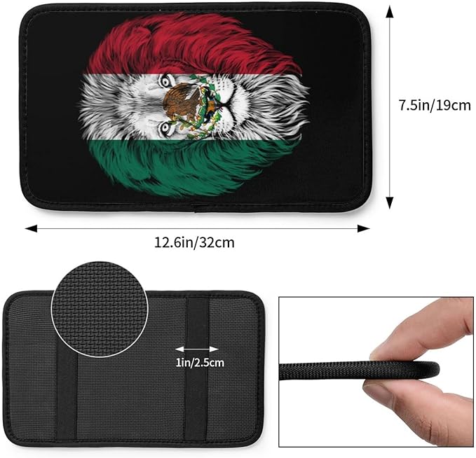 DARLEKS Car Armrest Cushion Auto Center Console Cover Pad Car Handrail Box Universal Decoration Mat