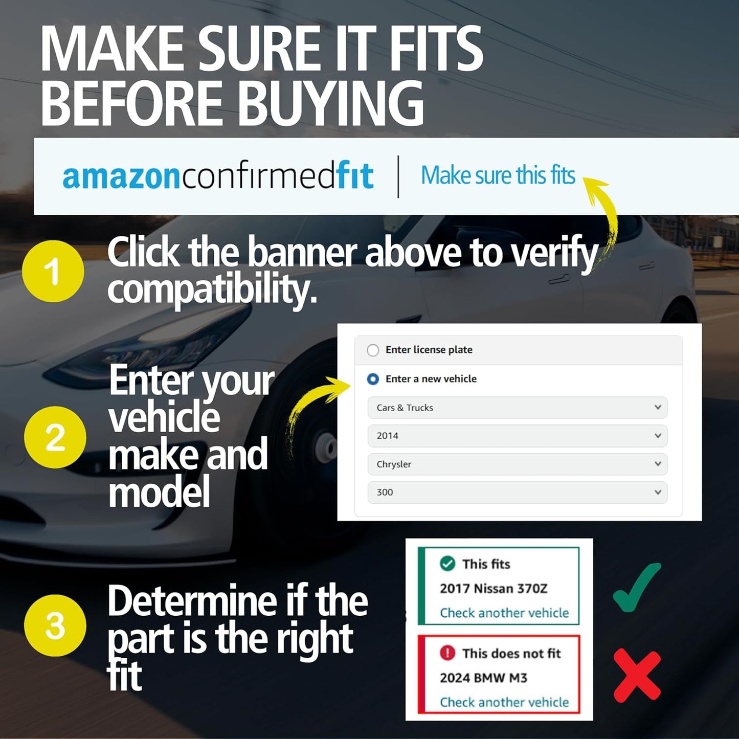 Premium Semi-Metallic Rear Brake Pads (1001-0922M) Compatible with Cadillac CTS 2003-2007, Cadillac STS 2005-2011, Pontiac Grand Prix 2005-2008