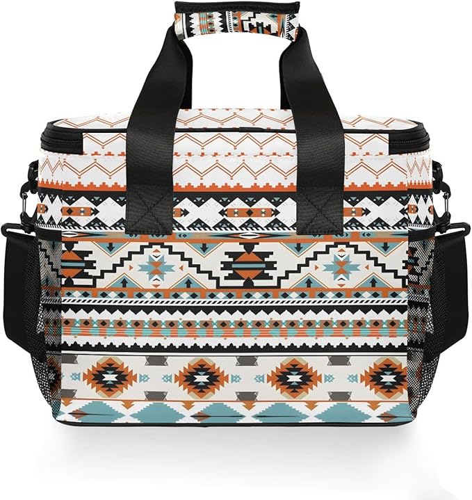 Cooler Bag Insulated Picnic Bag Large Lunch Box Reusable Tote Bag Soft Sided Portable Beach Cooler Grocery Camping