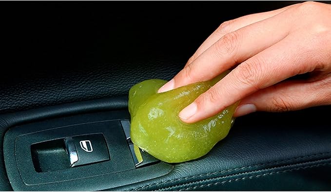 x xotic tech Car Cleaning Gel for Car Detailing Putty Interior Cleaner Slime Auto Detail Tools Supplies Accessories Valentines Day Gifts for Him Her Men Women Stocking Stuffers Yellow 6 Pack
