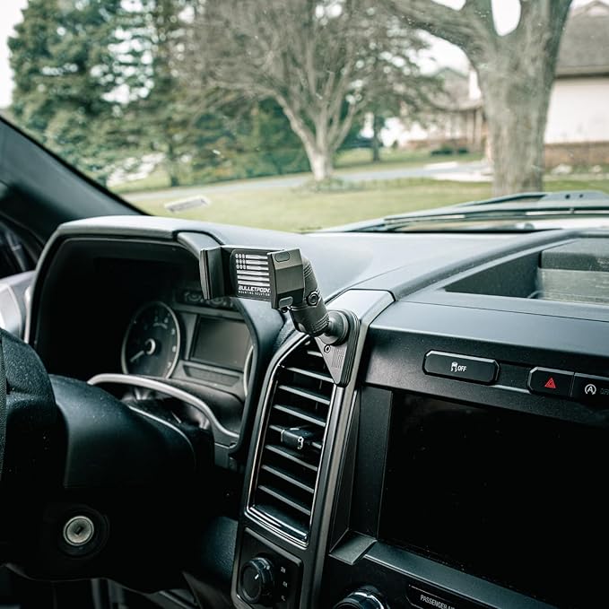 Bulletpoint Mounting Solutions Aluminum Air Vent Phone Mount Compatible with 2015-2020 Ford F-150, 2017-2022 Super Duty & 2018-2021 Expedition (Spring-Loaded)