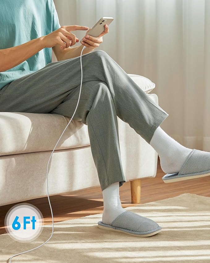 Brasag i Phone 17 16 15 Charger Fast Charging - 20W PD Fast Charger Block with 6Ft USB C Cable for i Phone 17/16/15 Series, i Pad Pro/Air/Mini, Galaxy S23, Pixel 8 & More (2-Pack)