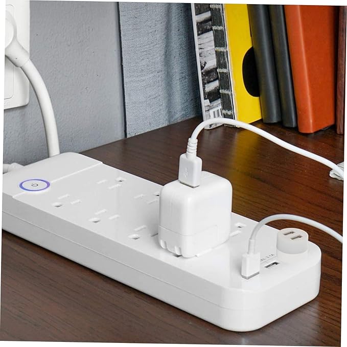 Cabilock 2pcs USB Night Light Dock Holder Hub Ports USB Extender Portable Atmosphere Light for Home Hotel Car