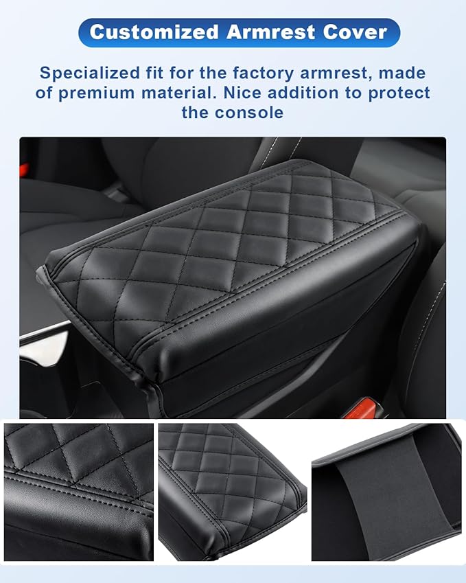 CDEFG for 2023 2024 2025 Kia Sportage Center Console Cover for 2023 2024 2025 Sportage Accessories Armrest Cover 2023-2025 Sportage Middle Console Pad Arm Rest Cushion