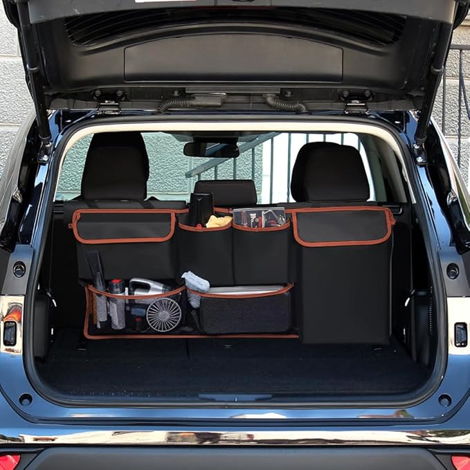 Car Trunk Organizer Hanging Backseat Storage Bag for 2000-2024 2025 Subaru Outback Forester Crosstrek Ascent Sport Limited Premium Base Touring XT SUV Accessories