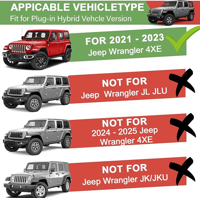 Magnetic Phone Mount for Jeep 2021-2023 Wrangler JL JLU 4XE - Dashboard Phone Holder with Magsafe for Jeep Wrangler JL 4XE Accessories (Not for Gladiator)