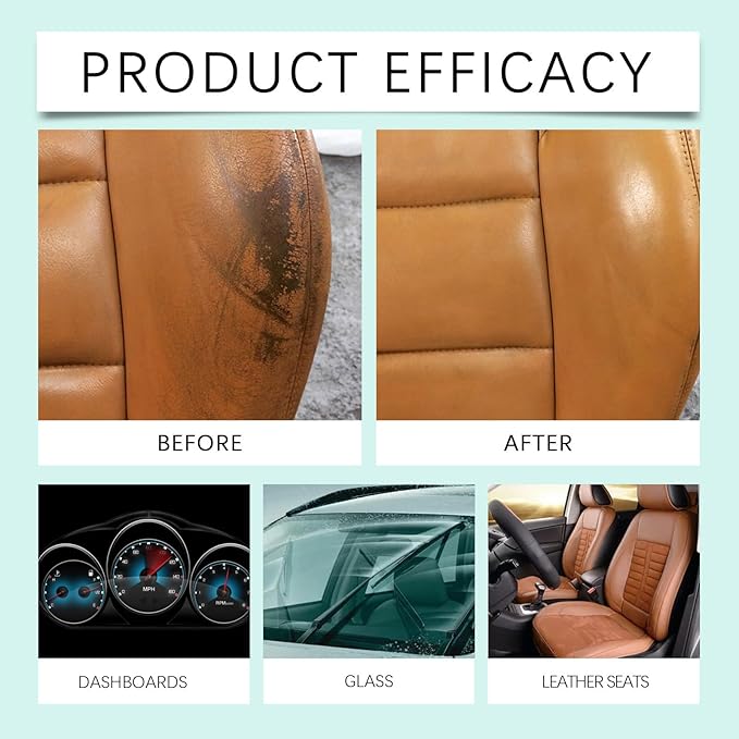 Multifunctional Cleaner For Car Interior Leather And Fabrics Removal Stain 100ml Foam Cleaner And Protectant