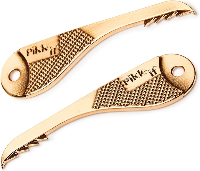 Pikk-it® Amazing Tool for Your Vacuum That Removes Tangled Hair in Seconds, Improves Cleaning Power & Efficiency. Great on Pet & Human Hair, Super Strong (Twin Pack)