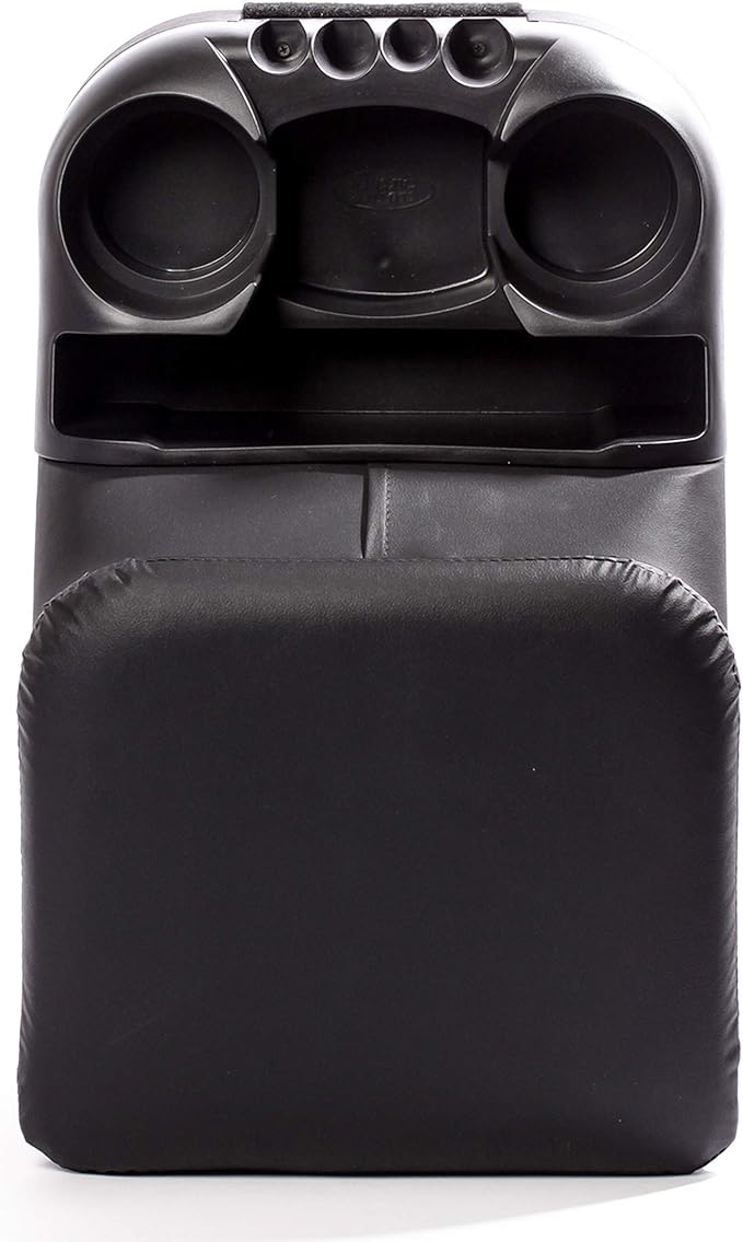 TSI Products 30011 Clutter Catcher Black Bench Seat Console, Medium