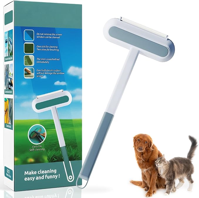 Newly Pet Hair Removal Tool for Cats & Dogs, Upgraded Reusable Washable Pet Hair Remover 4 in 1 Set for Laundry, Couch, Car Seat, Carpet, Clothing and Bedding