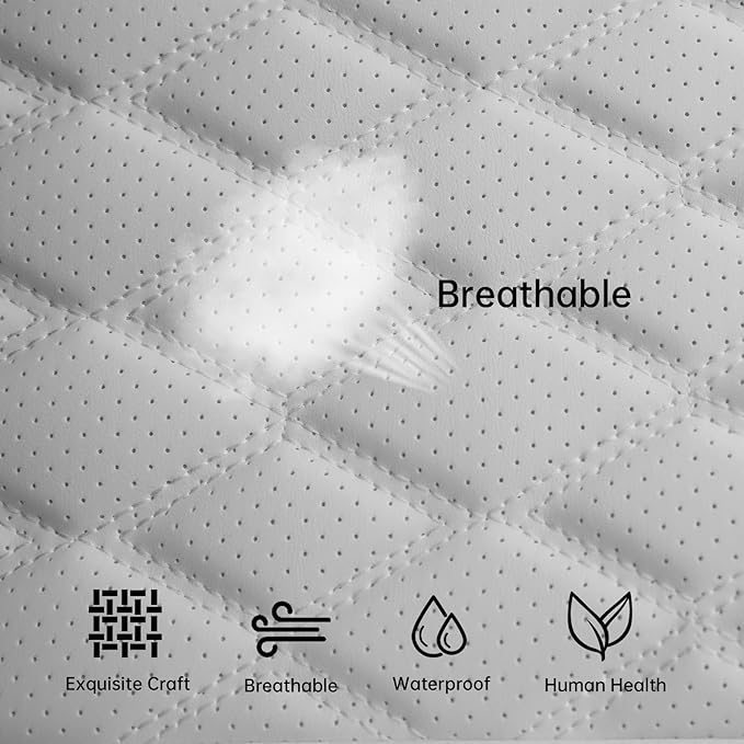 2 Pack Front Bottom Car Seat Cover, Luxury Leather Seat Covers Compatible with Tesla Model Y/3 2026 2025 2024-2020, Breathable and Waterproof Tesla Model Y/3 Accessories (White, 2Pcs)