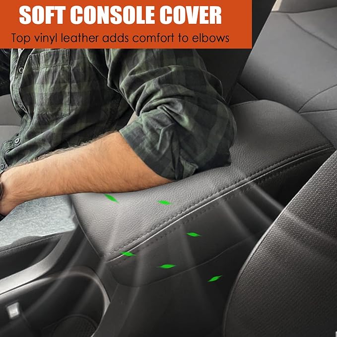 Center Console Cover for 2020-2025 2026 Toyota Corolla - Premium Armrest Lid Protector Easy Installation, No Tools Required for Toyota Corolla 2020 2021 2022 2023 2024 2025 2026