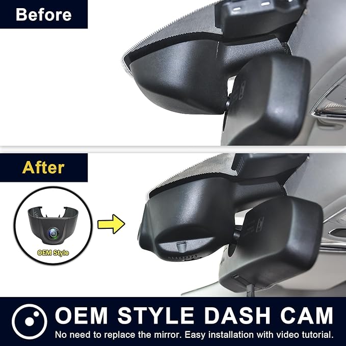 Mangoal Front 4K & Rear 1080P Dash Cam Custom for 4th Gen Dodge RAM 1500/2500/3500 2013 2014 2015 2016 2017 2018 (Model A),Check Model Carefully,UHD 2160P,WiFi & App,128GB Card