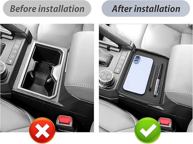 SKTU 2025 2026 4Runner Center Console Organizer for 2025 2026 Toyota 4Runner/ 2024-2026 Toyota Tacoma Center Console Cup Holder Privacy Storage Box 2025 2026 4Runner Accessories Cup Holder