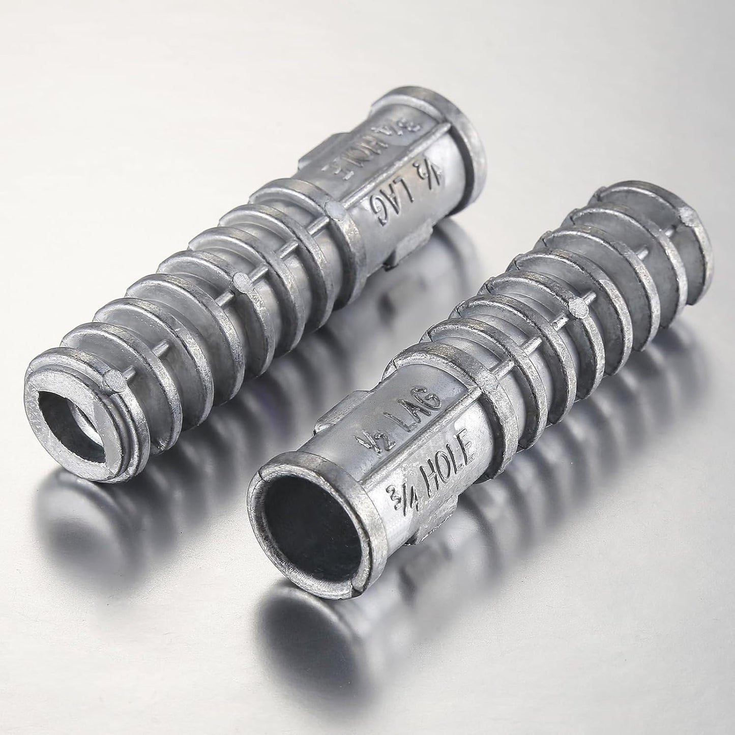 Wensilon(30pcs) 1/4 * 1 Lag Shield Anchor Long Zinc Alloy Bolts Concrete Anchors, Zinc Alloy Masonry Anchors Hole