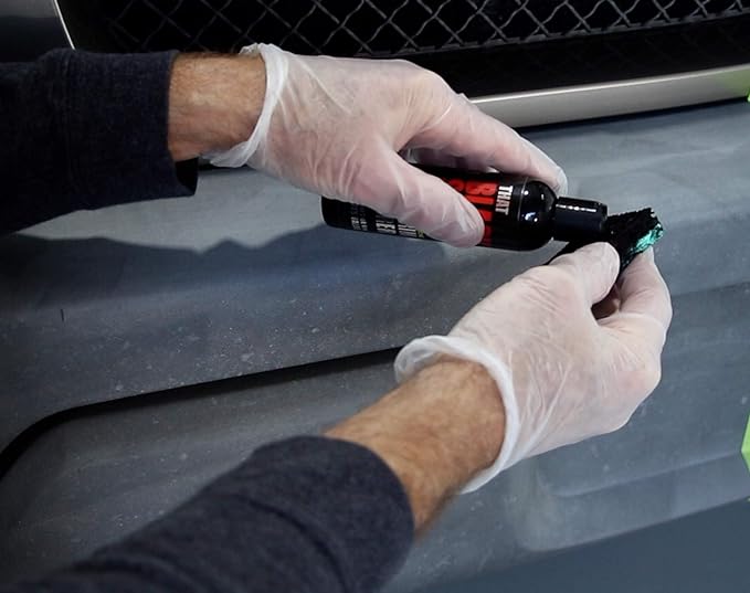 Black Plastic Restorer - Instantly Restore Your Faded or Damaged Black Plastic Trim - Won't Wash Off - Permanent - Lasts for Years - Easy - that Black Stuff