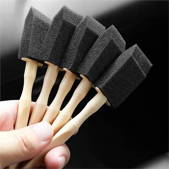 Cleaning Brush for car Interior Cleaning Car Air Conditioner Vent Cleaner Cleaning Brush Detailing Scrub Outlet Wash Duster Dust Removal Auto Interior Clean Tool(5pcs)