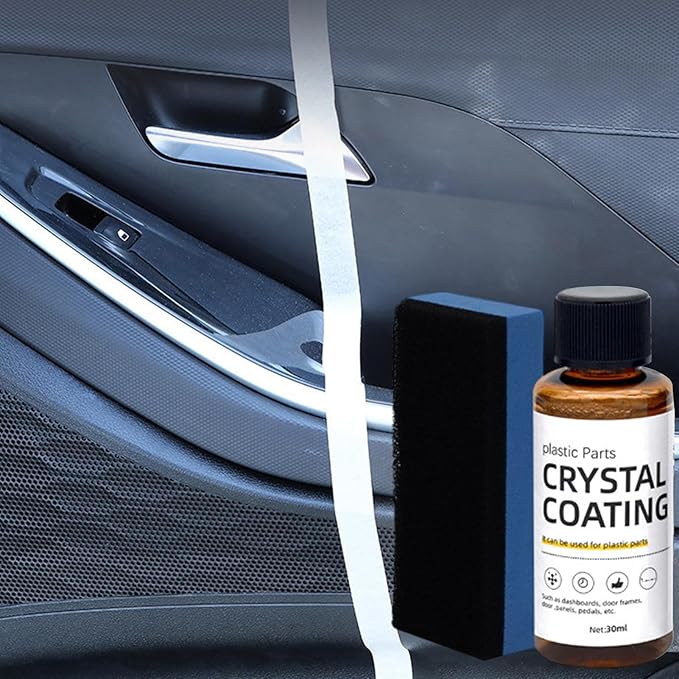 Car Restorer - Vehicle Coating Agent, Long-Lasting Protection Revitalizing Formula for Dashboard and Door Panels, Interior Trim Care, High-Gloss Shine Restorer for Professional Automotive Detailing