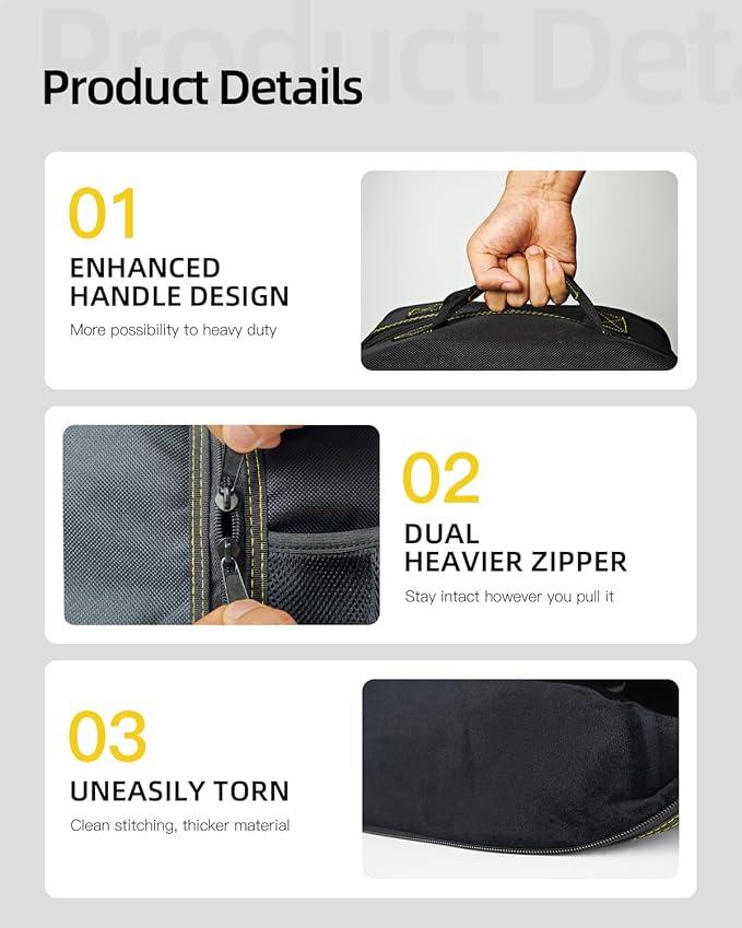 Motorcycle Helmet Bag, Helmet Storage Bag with 900D Waterproof Oxford for Motorcycle Motorbike Snowmobile Ski Welding Helmets