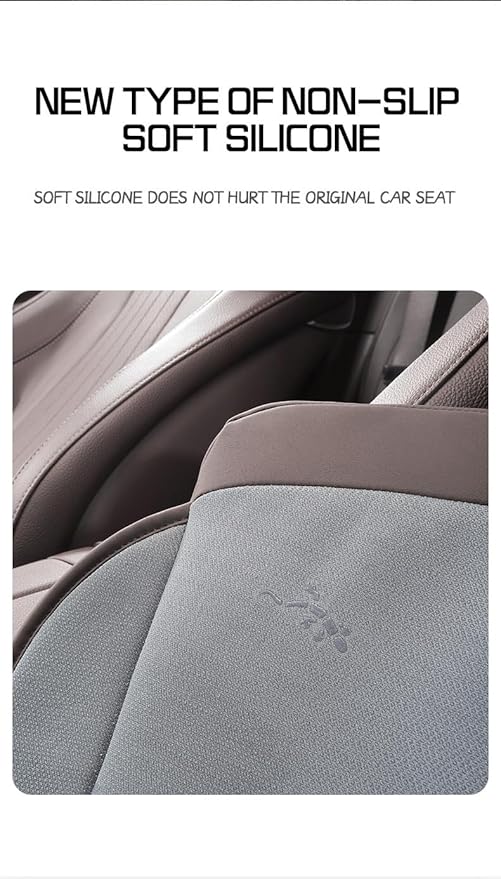 Car Seat Cushion Fit for BMW Accessories Front and Rear Seat Pad for Car Driver Seat Office Chair Mocha Brown(1PC)