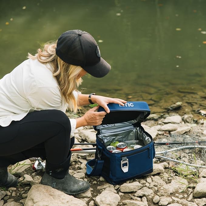 RTIC 15 Can Everyday Cooler, Soft Sided Portable Insulated Cooling for Lunch, Beach, Drink, Beverage, Travel, Camping, Picnic, for Men and Women