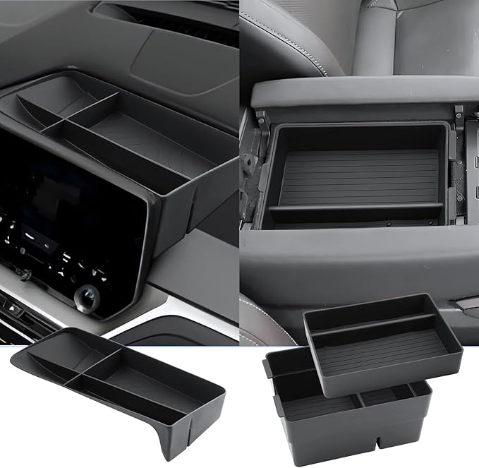 BIXUAN 2024-2026 TX Center Console Organizer for 2024 2025 2026 Lexus TX350/TX350h/TX450h+/TX500h Armrest Insert Tray+Dashboard Organizer Behind Screen Middle Console Storage Box 2026 TX Accessories