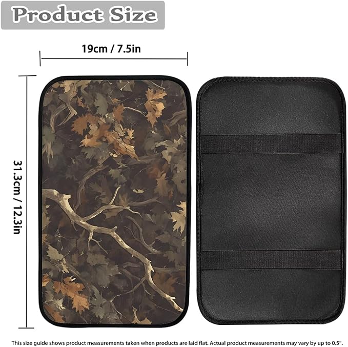 Dead Branch Arm Rest Cushion Pads for Vehicle Arm Rest Cushion Pads Anti-dust Dog & Cat Paws Protector for SUV/Truck/Vehicle Decor