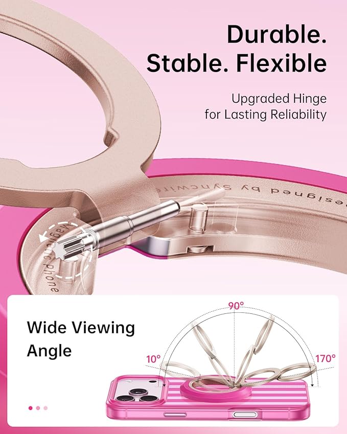 SYNCWIRE for MagSafe Phone Grip, Valentine's Galentine's Day Birthday Gifts for Her Women Mom Girlfriend Best Friends Sister Wife Teen Girl Magnetic Phone Ring Holder Kickstand