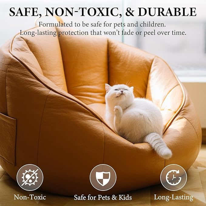 Leather Recoloring Balm Leather Color Restorer Scratch Repair Leather Paint for Furniture Couches Car Seats Shoes Bags Leather Dye and Scratched Leather with Leather Conditioner - White
