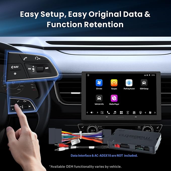 ATOTOZONE X10 9" Double DIN Car Stereo, 8G+128G Android Head Unit, AI Agent, Re-Mote Wake, Golden Hour Alert, AI Vision, 7.1.2-Ch Audio, Hi-Volt RCA, HDMI in, ADS Protocol,4G LTE, Wireless CP & AA