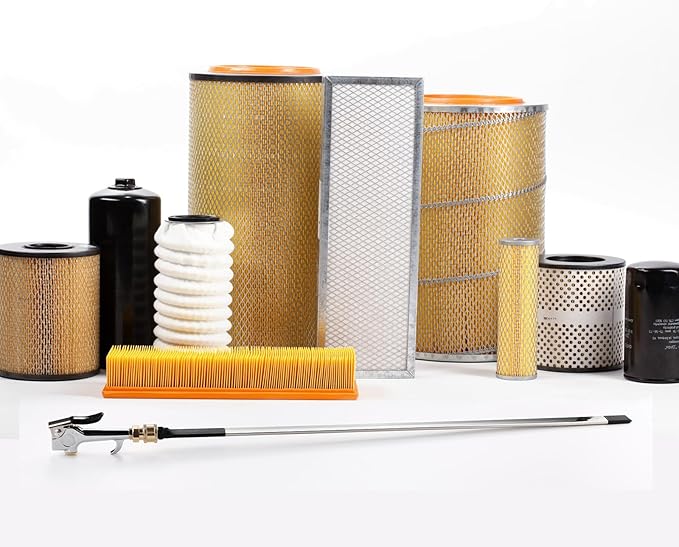 Threlaco 16" Air Filter, Radiator Cleaning Wand for High Efficiency Cooling Systems and Radiators, Water Air Cleaning Wands for Blow out Wash out Kit, Home Car Truck Power Washer Wand