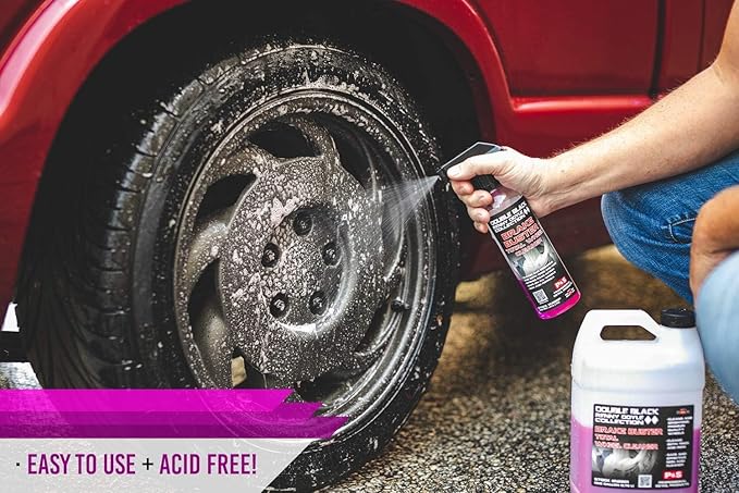 P & S PROFESSIONAL DETAIL PRODUCTS - Brake Buster Wheel and Tire Cleaner - Non-Acid Formula Safe For All Wheel Types, Removes Brake Dust, Oil, Dirt, Light Corrosion -1 Quart