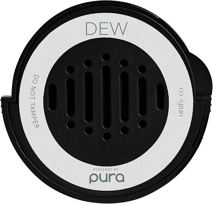Pura Car Scent Refill - Fragrance for Pura Car Diffuser - Clean & Safe Luxury Diffuser Scent - Long-Lasting Fragrance for 30 Days of Aroma - Dew