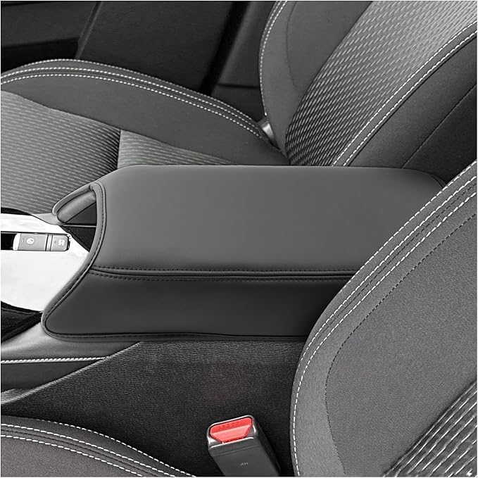 SXCY for 2025 2026 Mitsubishi Outlander Armrest Cover [Outlander Gas Only] for 2025 2026 Mitsubishi Outlander Accessories 2025 2026 Outlander Center Console Cover Middle Console Cover (Thin Cover)
