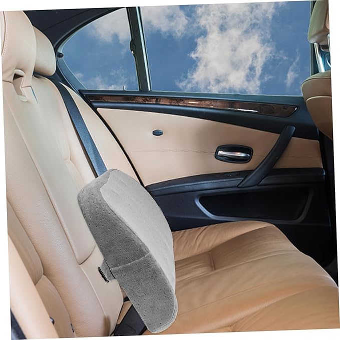 Alipis Back Pillow Lumbar Support Memory Foam Seat Cushion Car Seats Pad for Tailbone Pain Relief