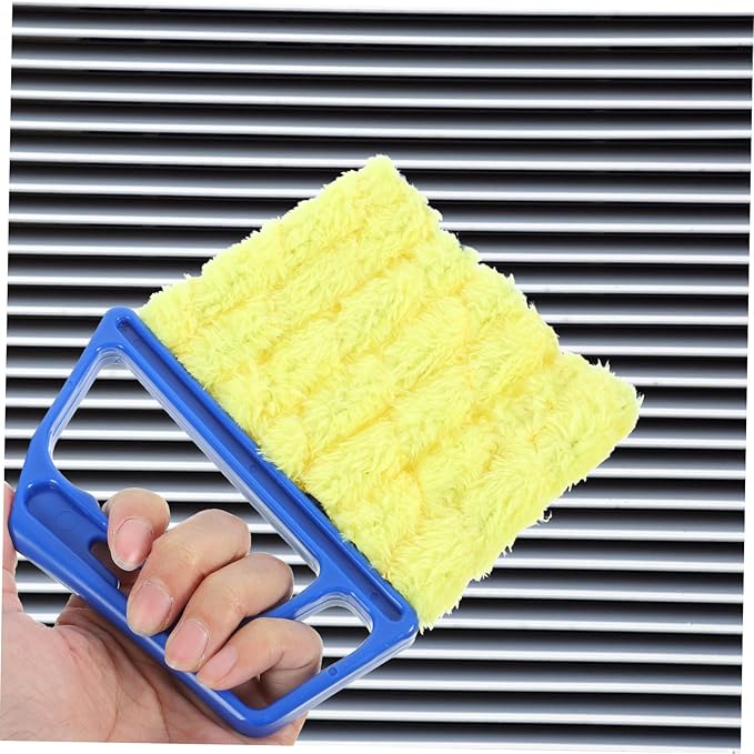 Ipetboom 8pcs Blinds Cleaner Duster Tool Compact Window Blinds Cleaning Brush Washable Duster for Air Conditioner Vents Efficient Dust Removal for Tight Spaces Lightweight Design