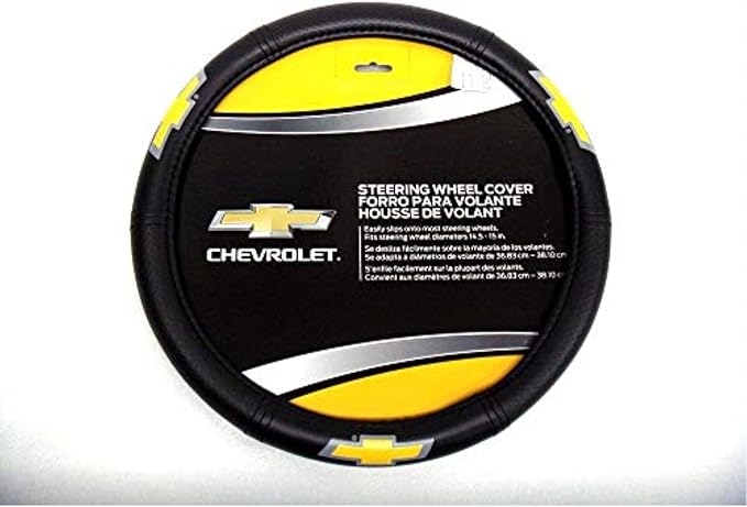 Plasticolor 006727R03 Elite Speed Grip Steering Wheel Cover Compatible with Chevy