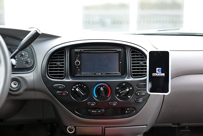 Course Motorsports Direct Fit Phone Mount - Toyota Tundra (2003-2006) Compatible with All Phones - Manual Cradle